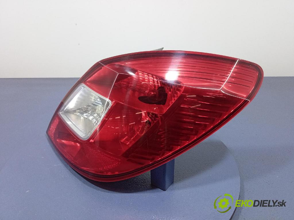 Opel Corsa 2007 svetlo / reflektor zad Prava: Vonkajsia: 13188046