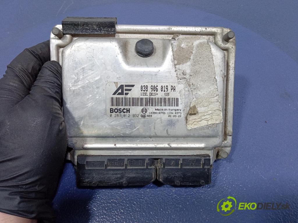Vw Sharan 2006 riadiaca jednotka Motor: 038906019PA