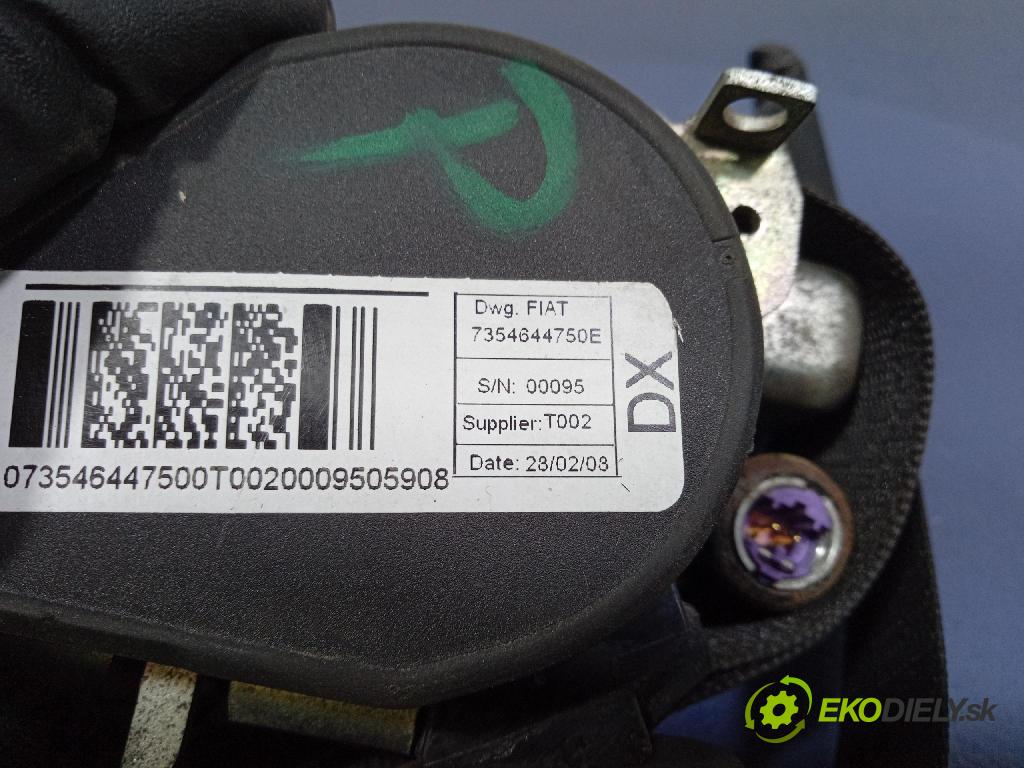 Peugeot Bipper 2008 Pásy: Bezpečnosť: x 7354644750E