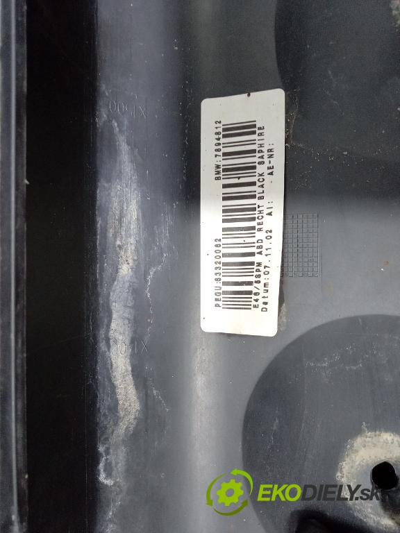 Bmw Seria 3 2003 lišta Práh: 7893607 7893608