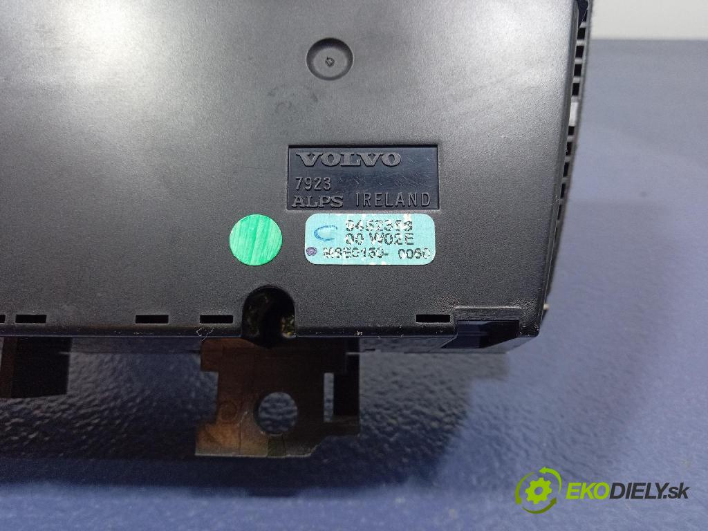 Volvo V70 2000 prepínač Klimatizácia: Prúd vzduchu: 9452368