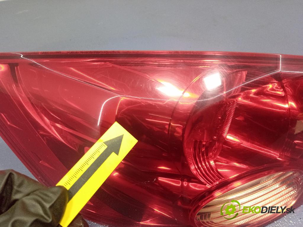 Honda Accord 2008 svetlo / reflektor zad ľavá Vonkajsia: P8050L