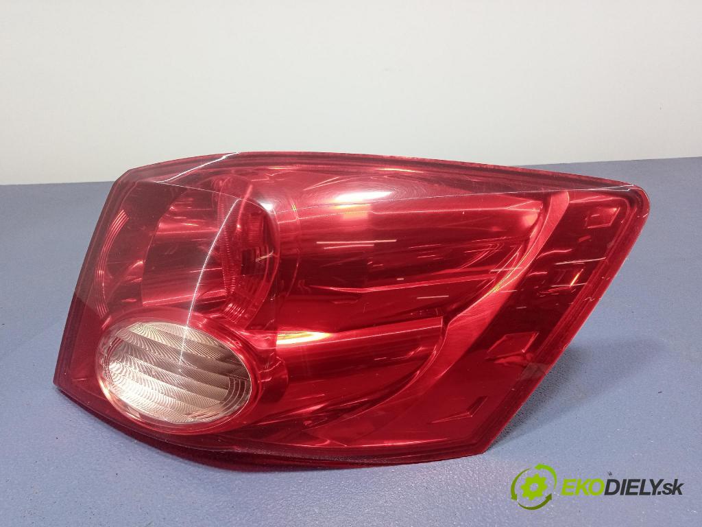 Honda Accord 2008 svetlo / reflektor zad Prava: Vonkajsia: P8050R