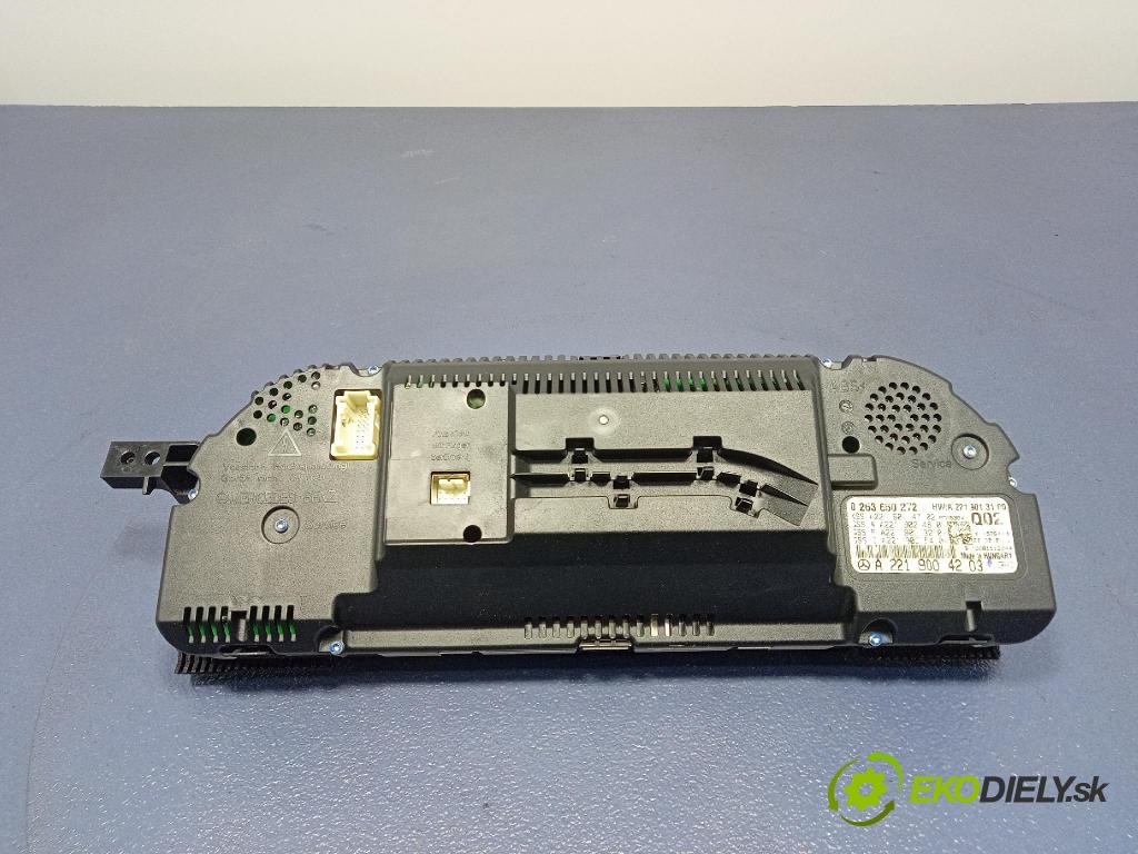 Mercedes S-klasa 2011 prístrojovka/ budíky A2219004203