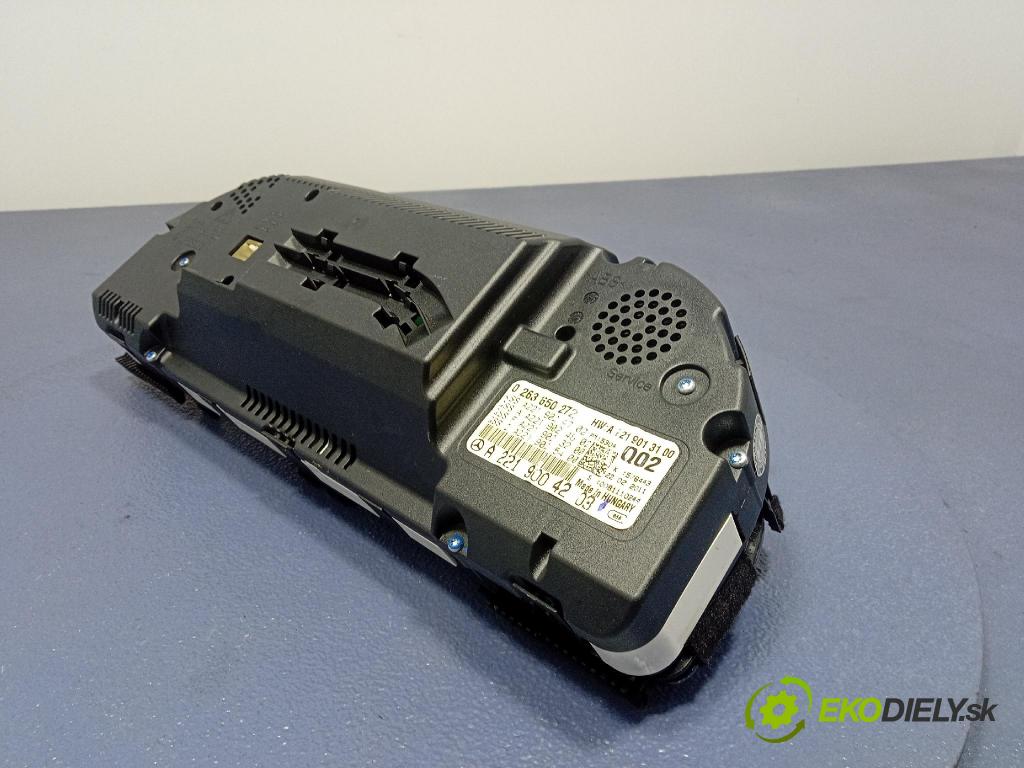 Mercedes S-klasa 2011 prístrojovka/ budíky A2219004203