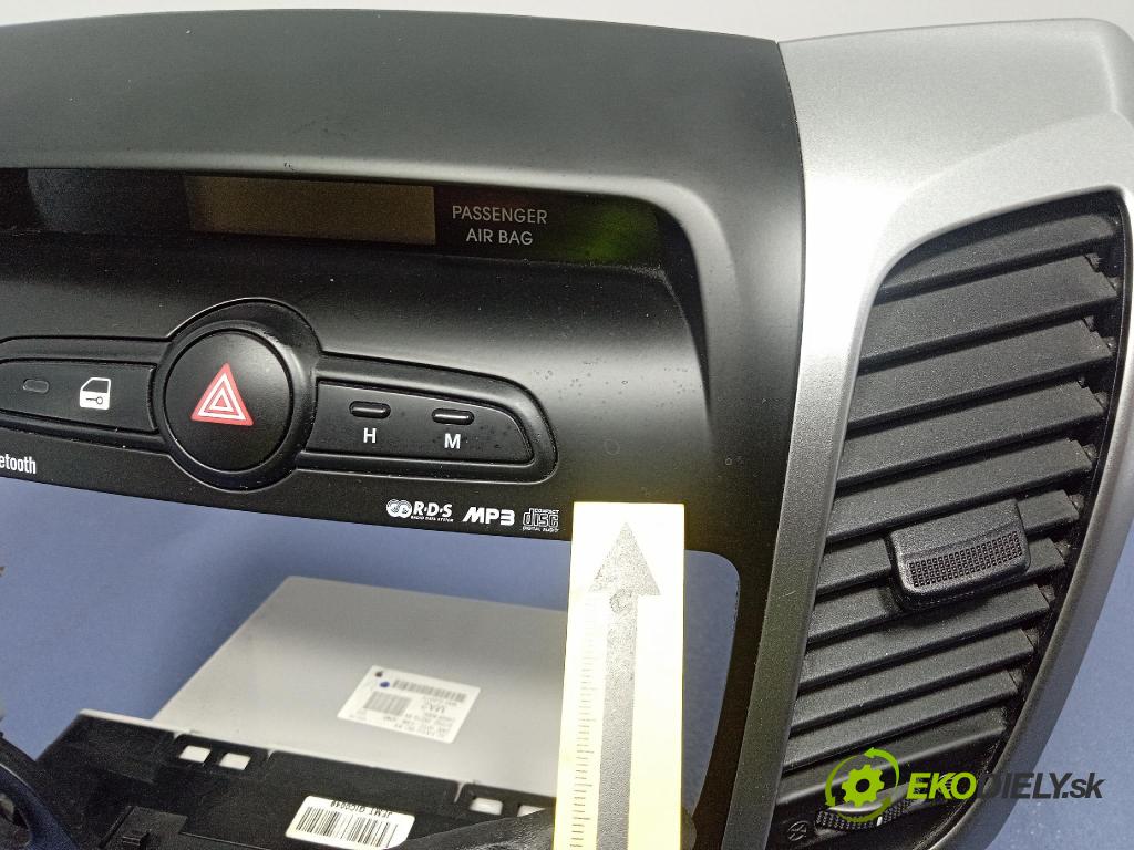 Hyundai Ix20 2011 prepínač Klimatizácia: Prúd vzduchu: 97250-1KXXX