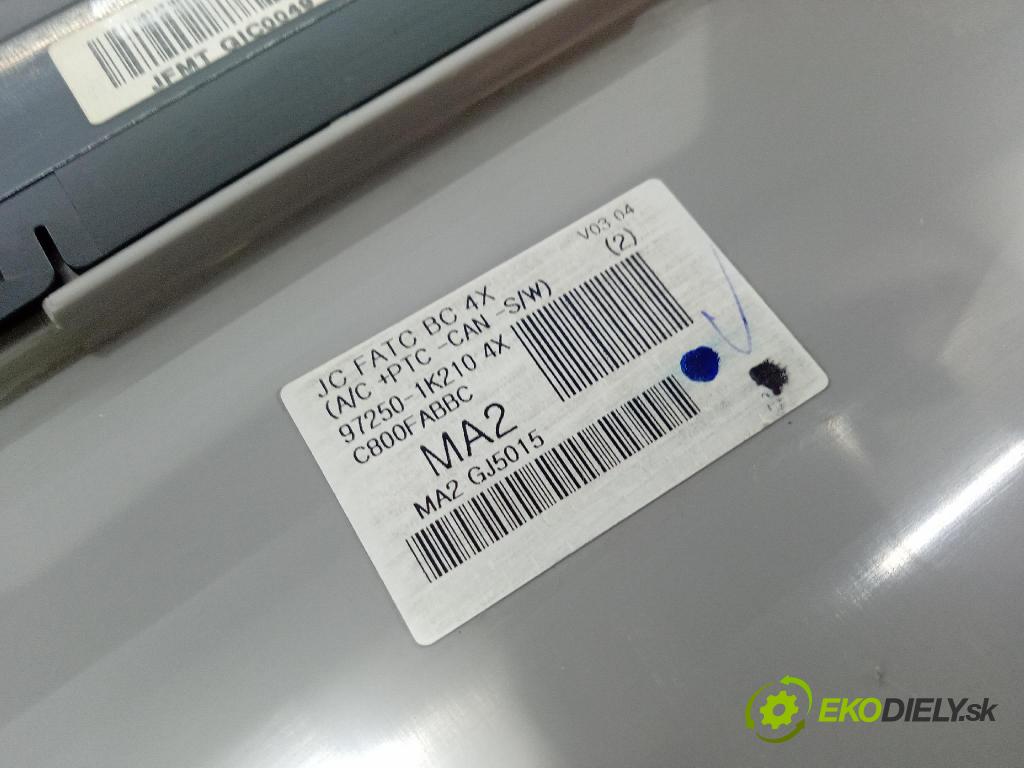 Hyundai Ix20 2011 prepínač Klimatizácia: Prúd vzduchu: 97250-1KXXX