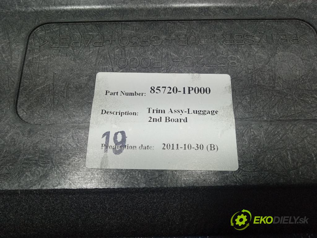 Hyundai Ix20 2011 koberec do auta 85720-1P000