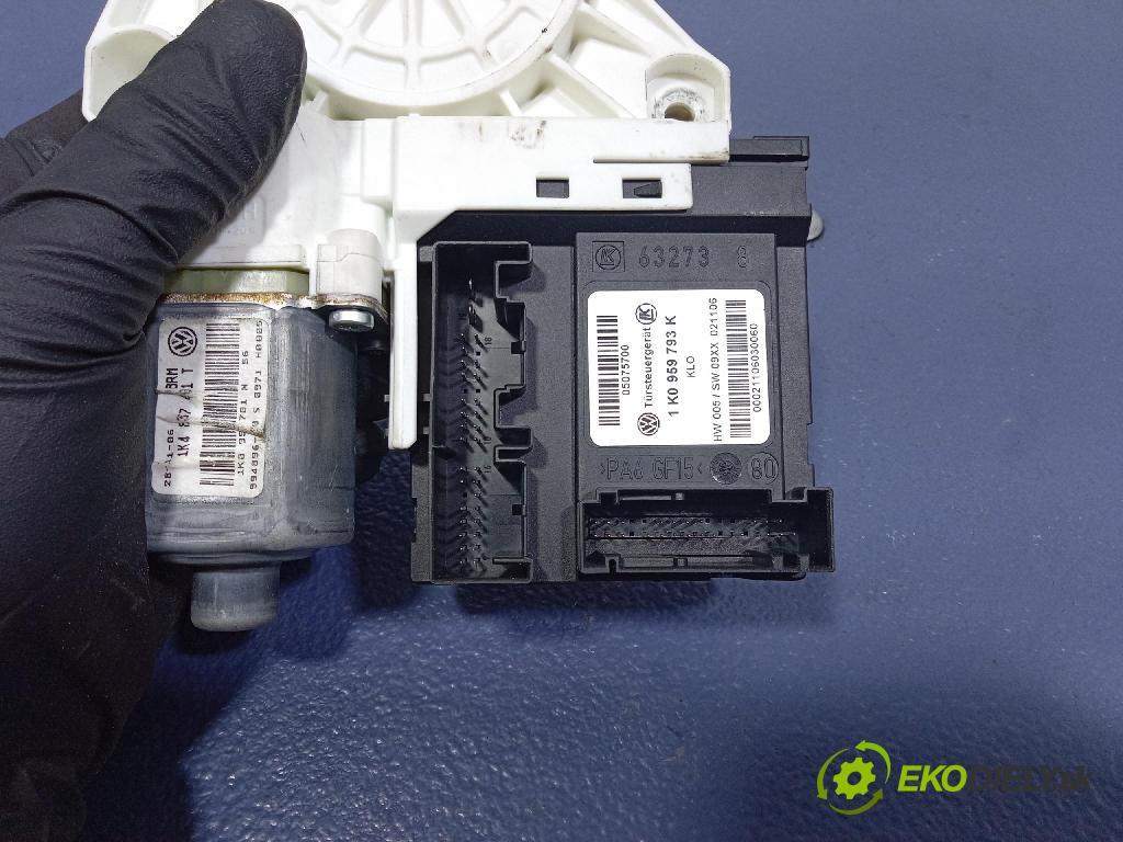 Vw Golf 2007 mechanizmus okna Okná: Predné Vľavo: 1K4837401T