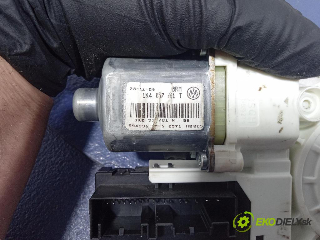 Vw Golf 2007 mechanizmus okna Okná: Predné Vľavo: 1K4837401T