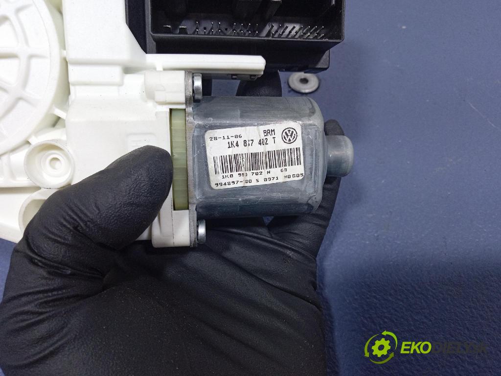 Vw Golf 2007 mechanizmus okna Okná: Predné v pravo: 1K4837402T