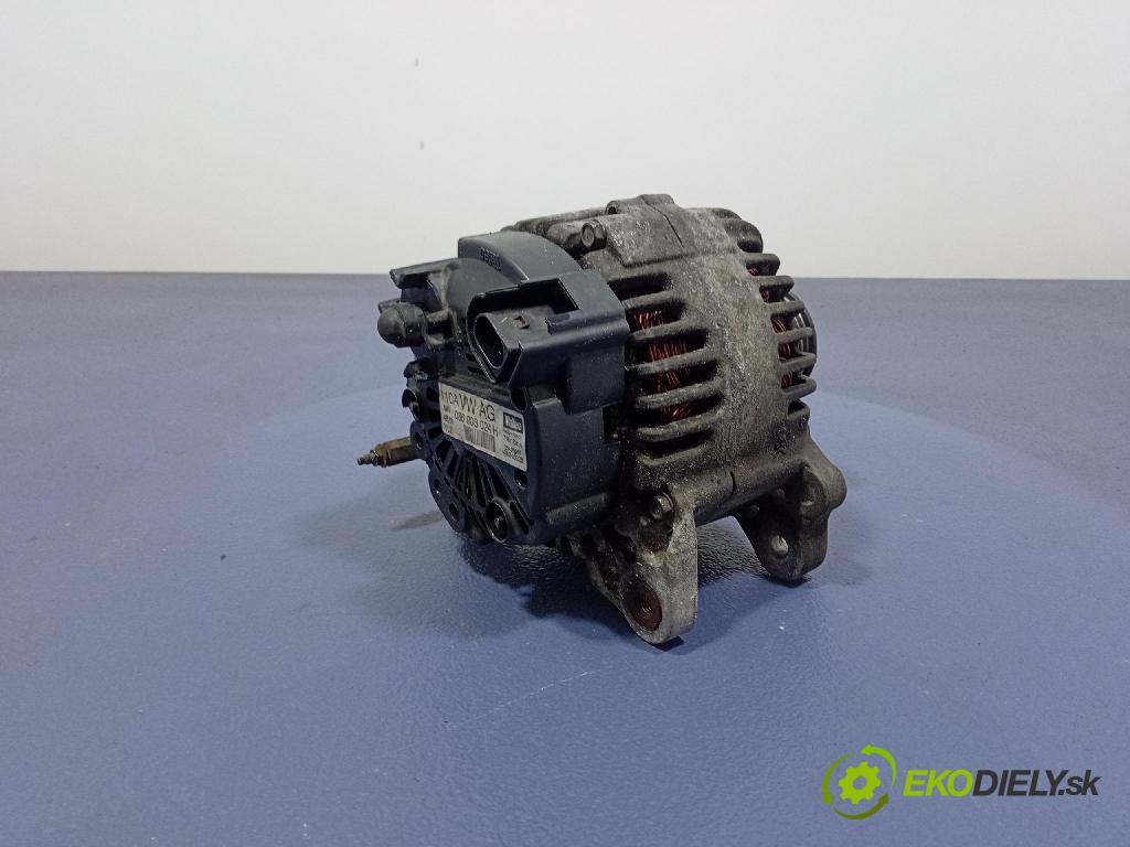 Vw Golf 2007 Alternator 036903024H