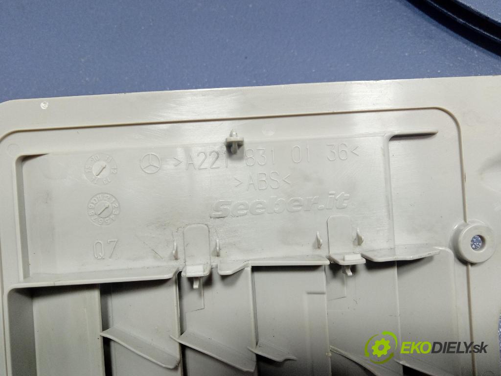 Mercedes S-klasa 2011 GRIDS: Prúd vzduchu: Vzduch: A2218310136