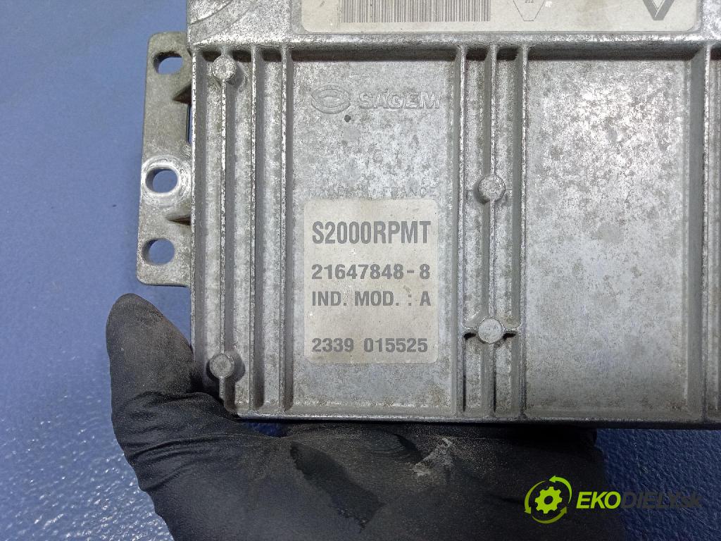 Renault Vel satis 2003 řídící jednotka Motor: 8200279458