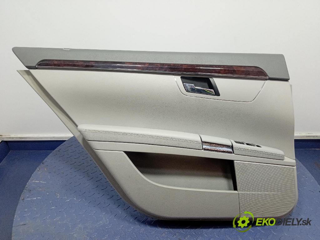 Mercedes S-klasa 2011 Čalounictví: dvere zad Prava:
