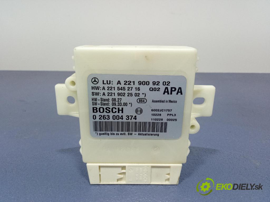 Mercedes S-klasa 2011 snímač / riadiaca jednotka PDC A2219009202