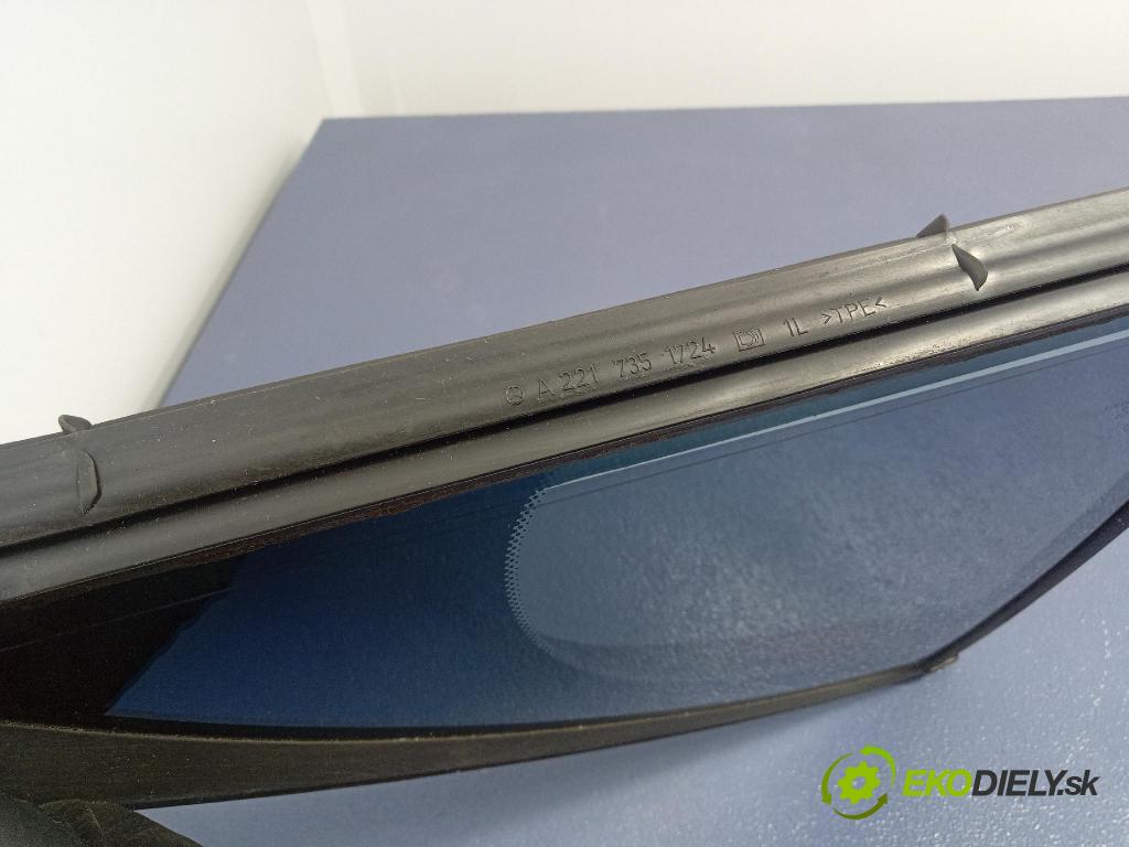 Mercedes S-klasa 2011 sklo dvere zad ľavé