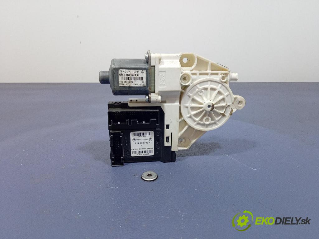 Vw Golf 2006 mechanizmus okna Okná: Predné Vľavo: 1K0959793K