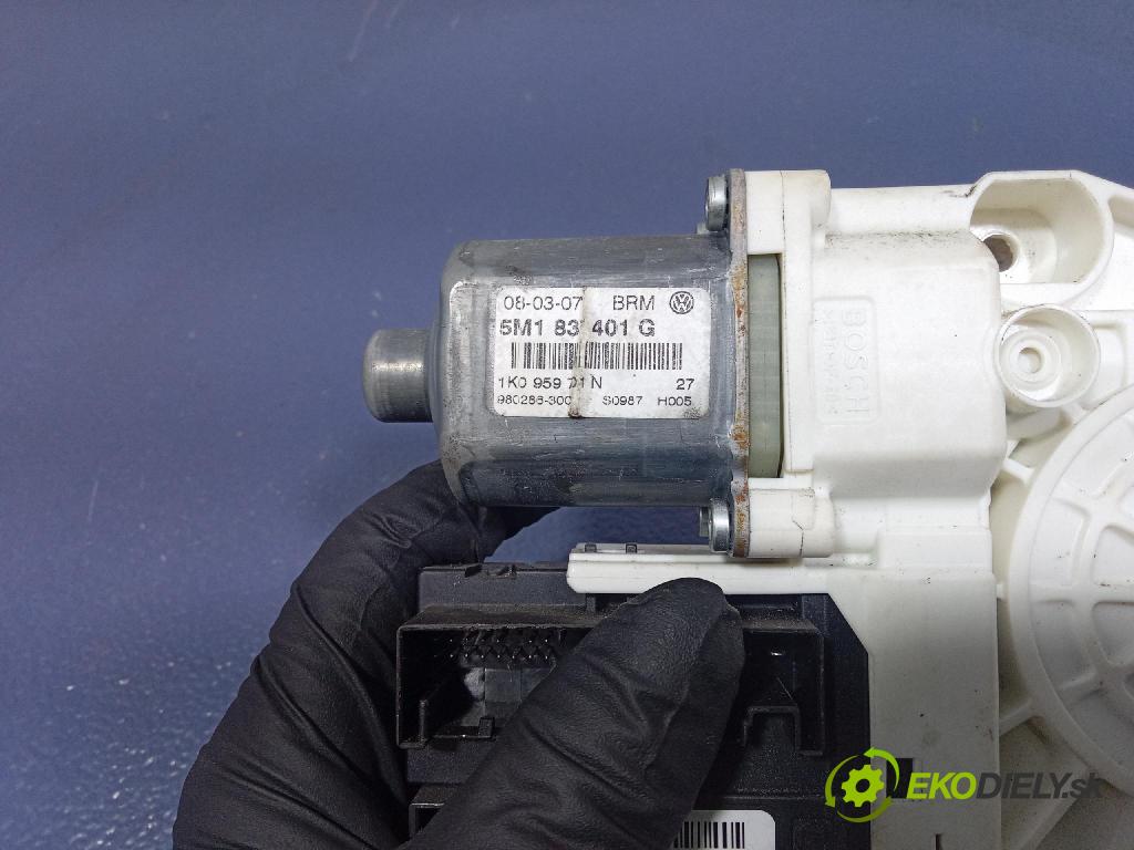 Vw Golf 2006 mechanizmus okna Okná: Predné Vľavo: 1K0959793K