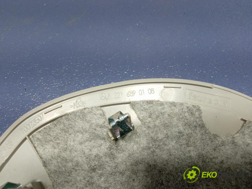 Mercedes S-klasa 2011 kryt Plast: Interiéry: A2216890108