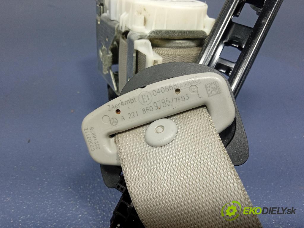 Mercedes S-klasa 2011 Pásy: Bezpečnosť: x A2218609785