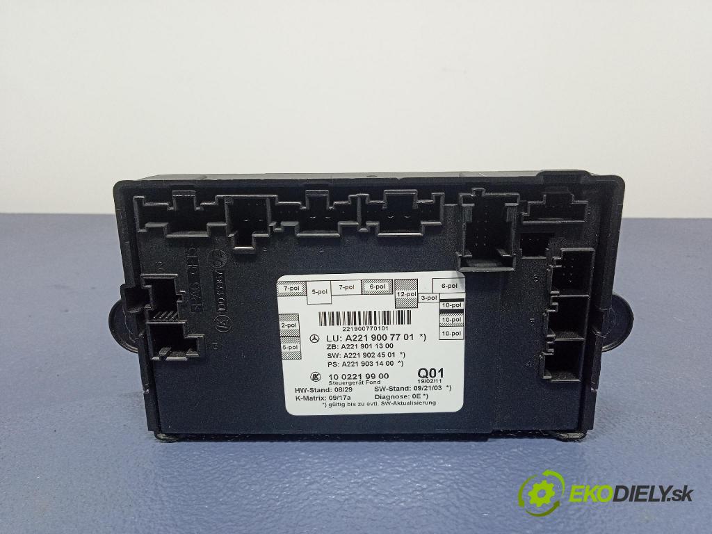 Mercedes S-klasa 2011 riadiaca jednotka A2219007701