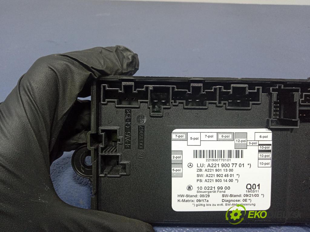 Mercedes S-klasa 2011 riadiaca jednotka A2219007701