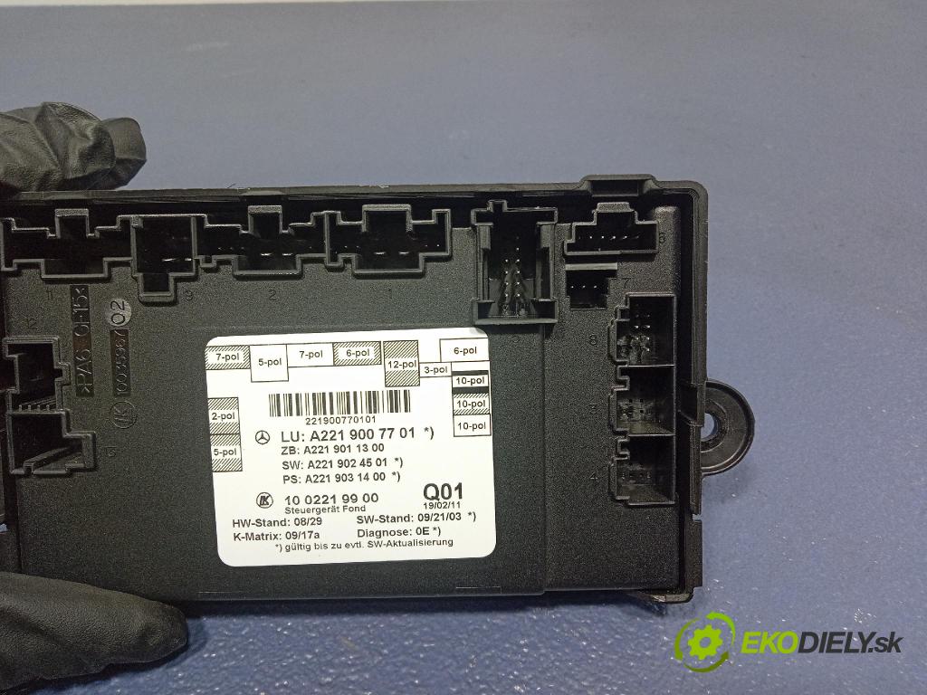 Mercedes S-klasa 2011 riadiaca jednotka A2219007701