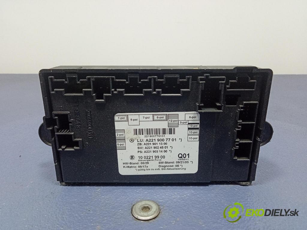 Mercedes S-klasa 2011 riadiaca jednotka A2219007701