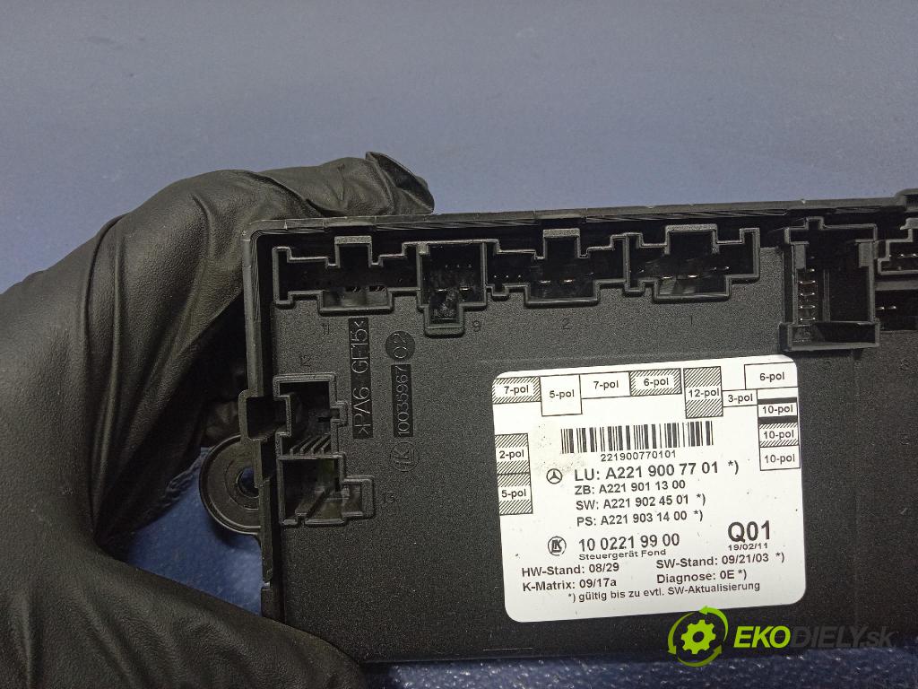 Mercedes S-klasa 2011 riadiaca jednotka A2219007701