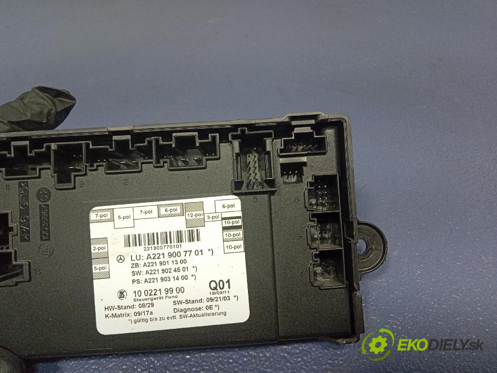 Mercedes S-klasa 2011 riadiaca jednotka A2219007701