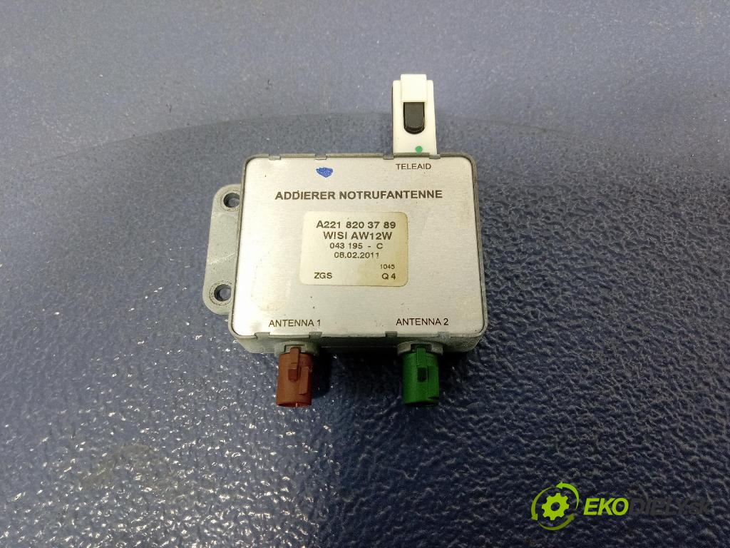 Mercedes S-klasa 2011 Zesilovač: / GPS A2218203789