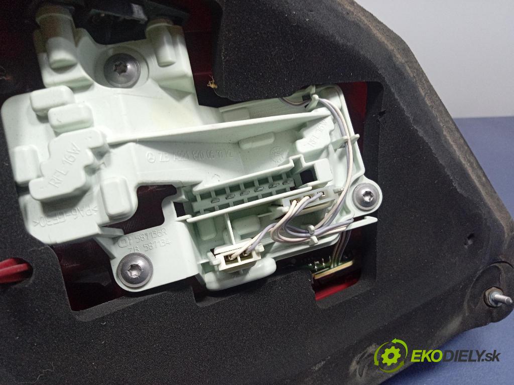 Mercedes S-klasa 2011 svetlo / reflektor zad Prava: Vonkajsia: A2218201464