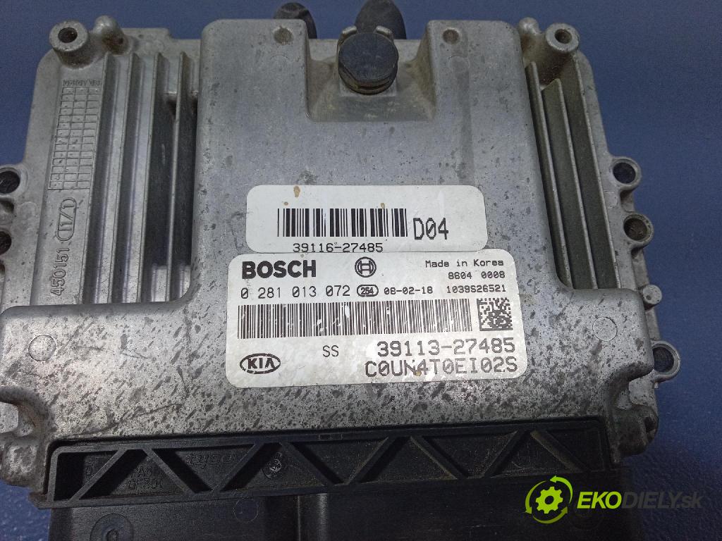 Kia Carens 2008 řídící jednotka Motor: 39113-27485