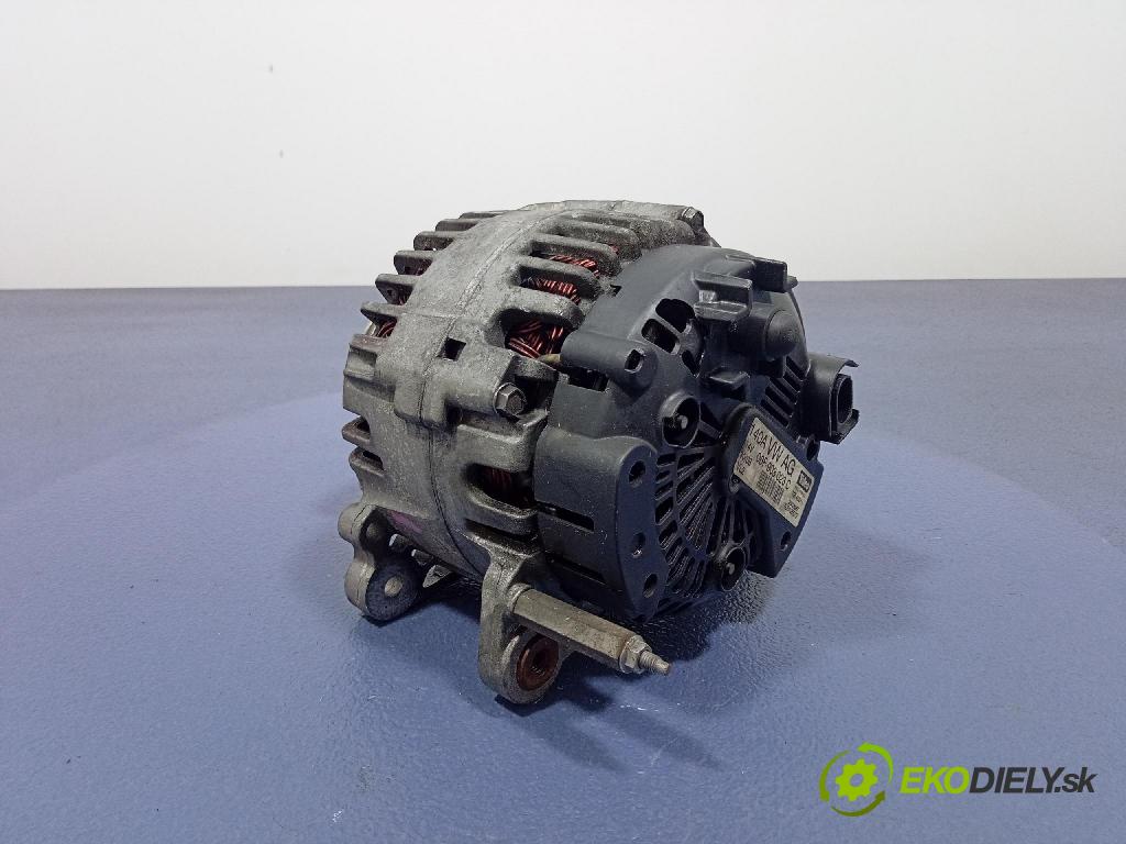 Vw Golf 2006 Alternator 06F903023C