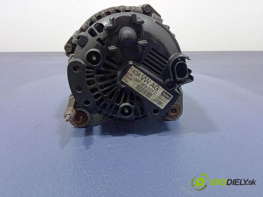 Vw Golf 2006 Alternator 06F903023C