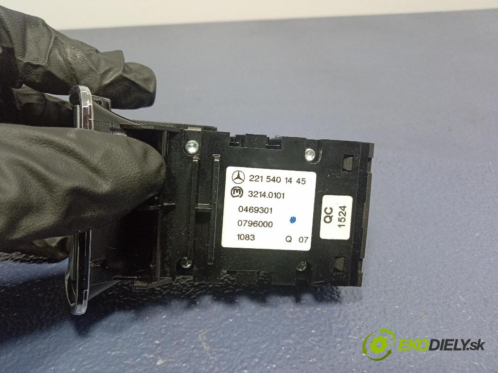 Mercedes S-klasa 2011 prepínač Brzda: Ručná: A2215401445