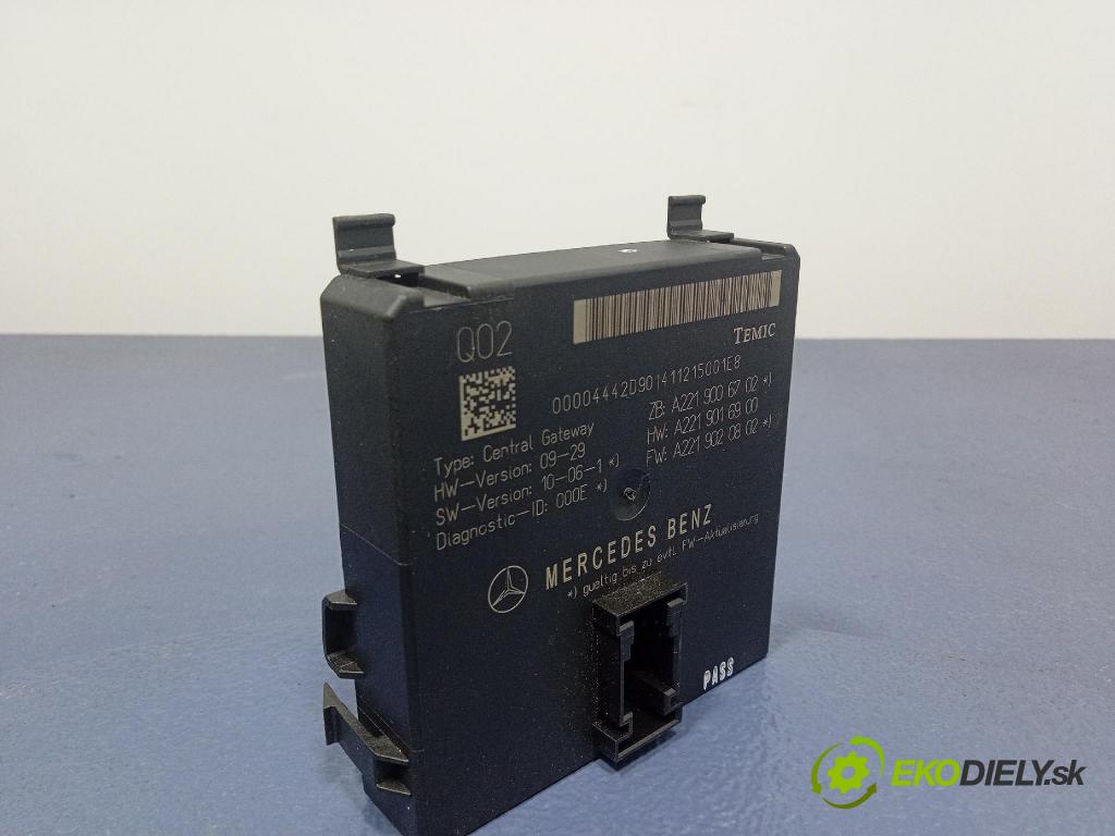 Mercedes S-klasa 2011 riadiaca jednotka A2219006702