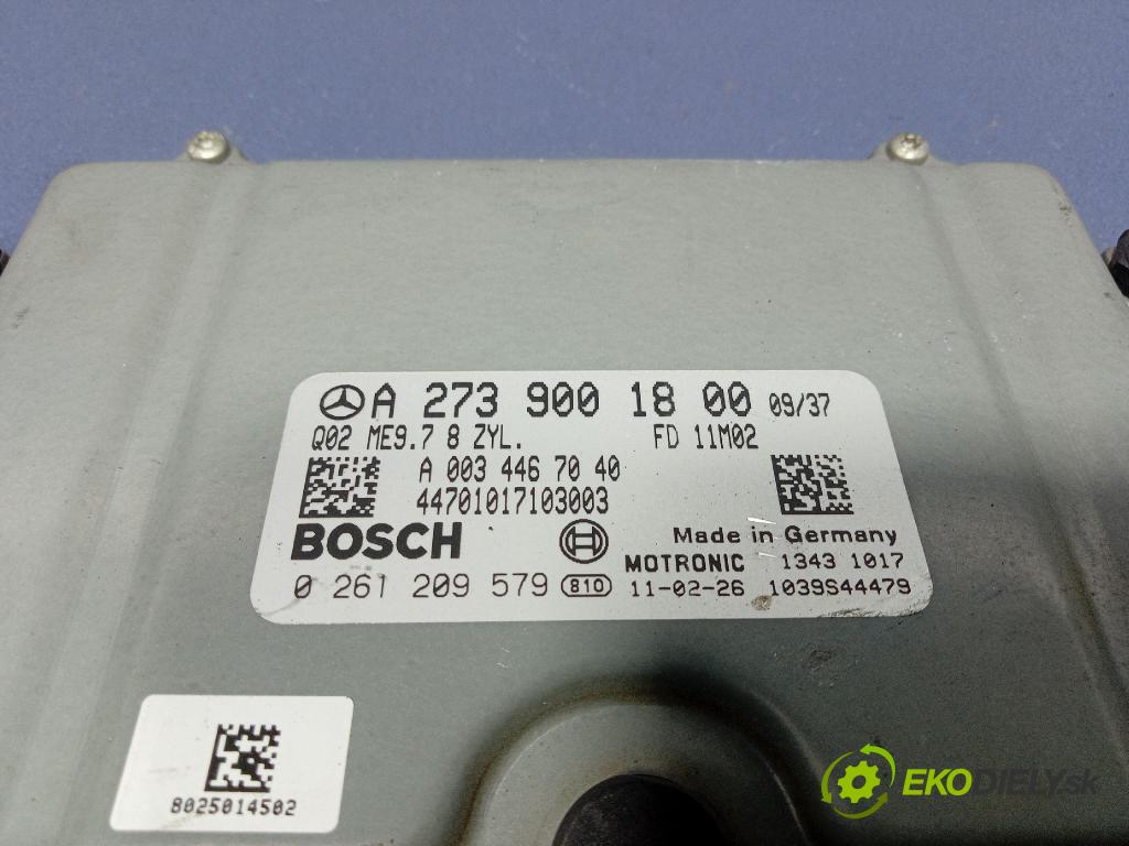 Mercedes S-klasa 2011 riadiaca jednotka Motor: A2739001800