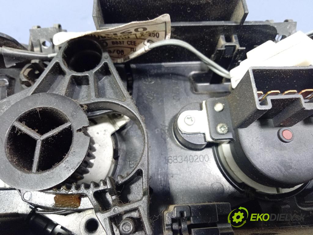 Citroen Jumper 2008 prepínač Klimatizácia: Prúd vzduchu: 168340200