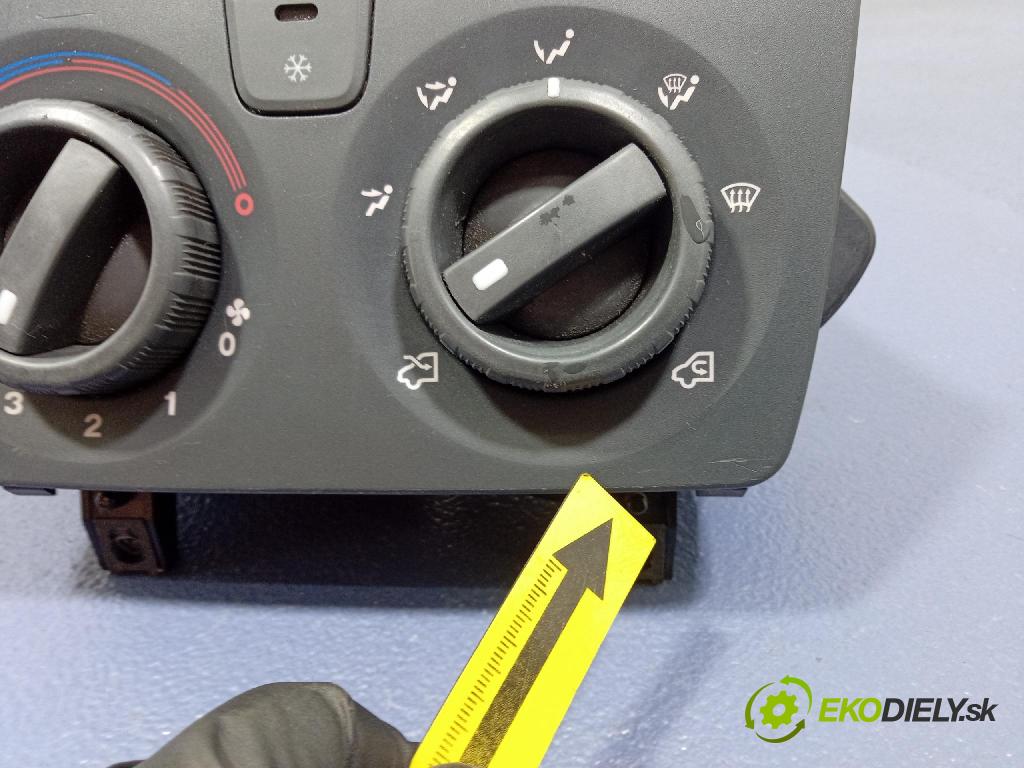 Citroen Jumper 2008 prepínač Klimatizácia: Prúd vzduchu: 168340200