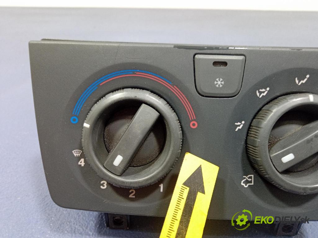 Citroen Jumper 2008 prepínač Klimatizácia: Prúd vzduchu: 168340200
