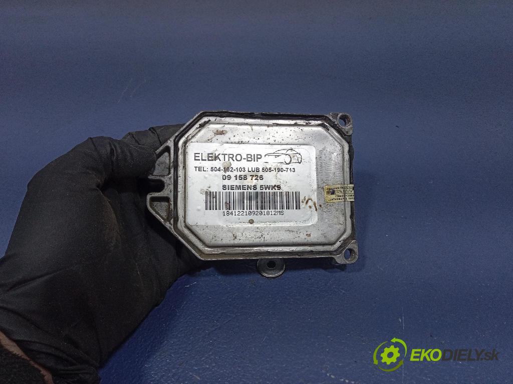 Opel Zafira-a 2001 riadiaca jednotka Motor: 09158726