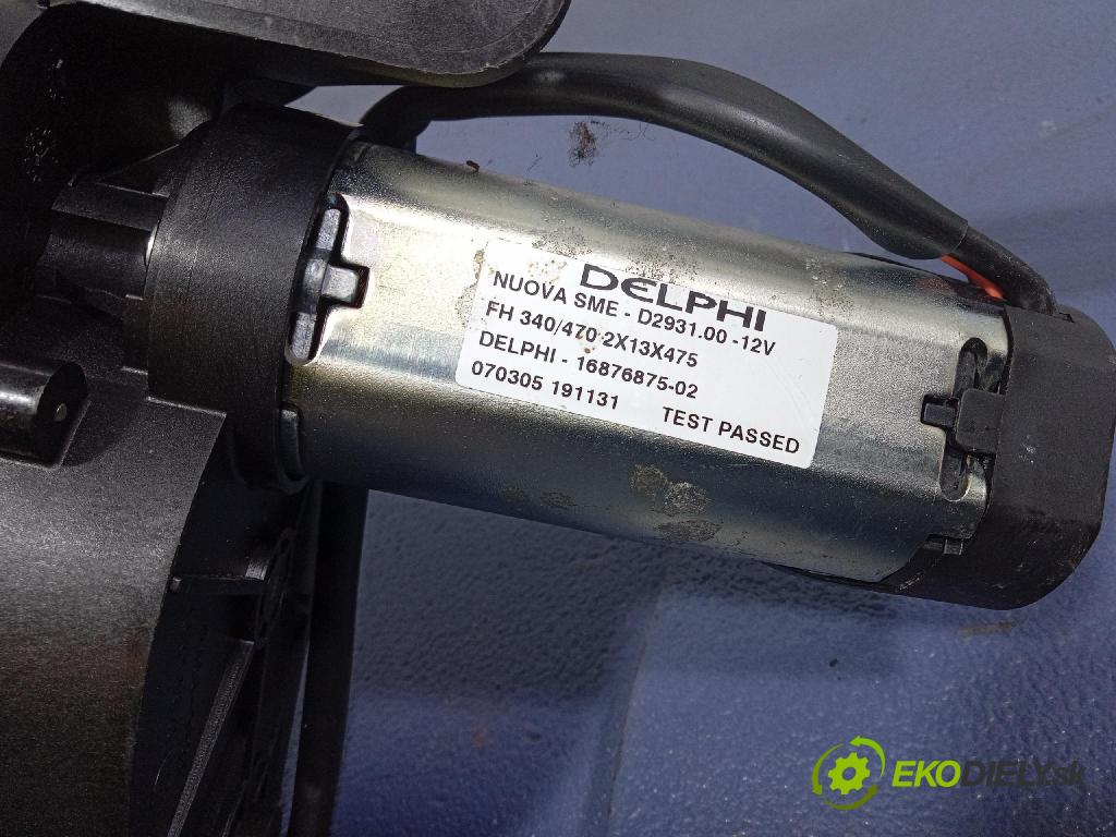 Peugeot 1007 2005 Závěs: dvere 9680250280