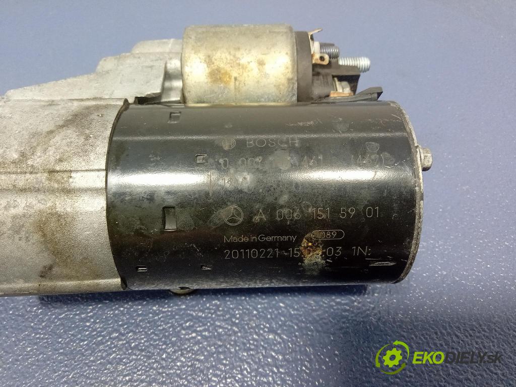 Mercedes S-klasa 2011 štartér A0061515901