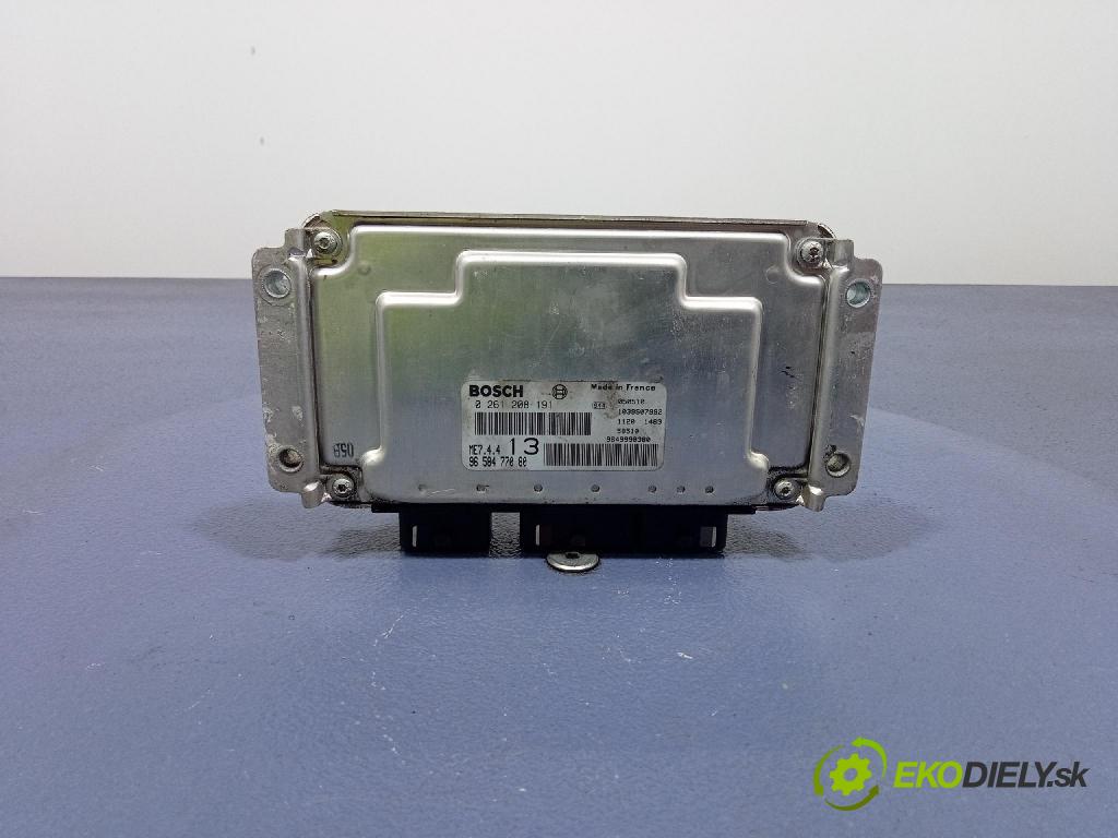 Peugeot 1007 2005 riadiaca jednotka Motor: 9658477080