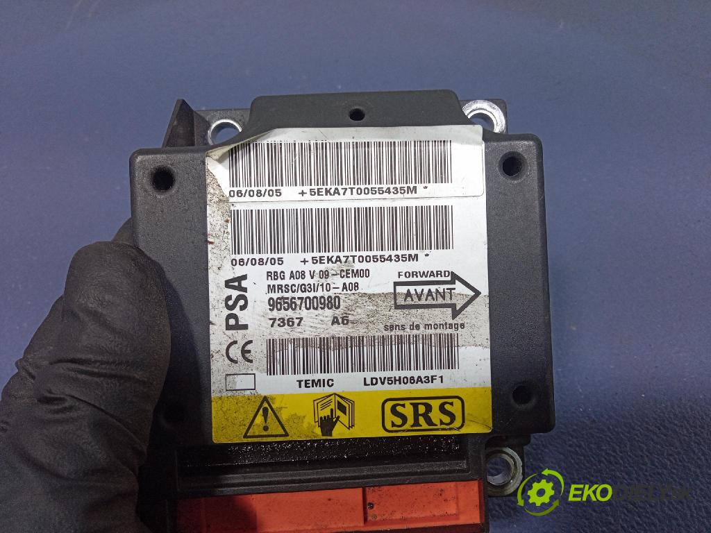 Peugeot 1007 2005 riadiaca jednotka SRS x 9656700980