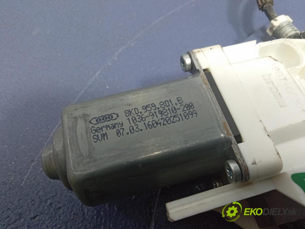 Audi A6 2016 mechanizmus okna Okná: Predné Vľavo: 8K0959801B