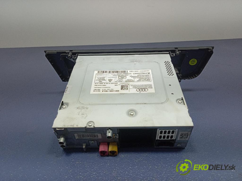 Audi A6 2016 Radio I Navigácia: 4G1035193A