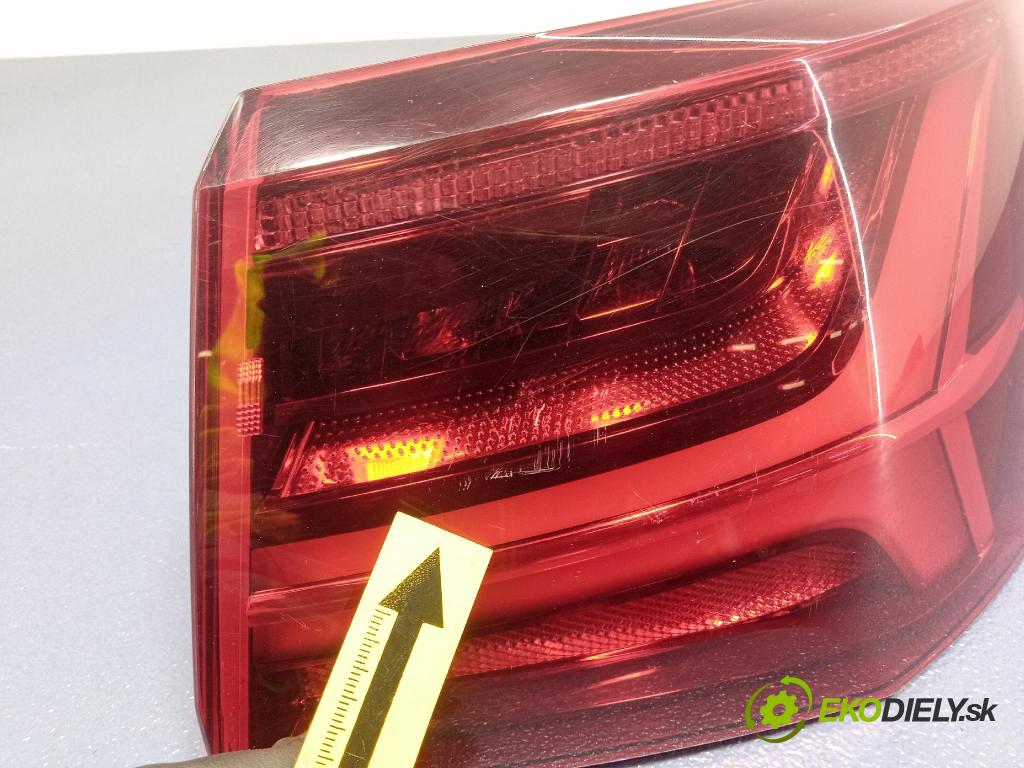 Audi A6 2016 svetlo / reflektor zad Prava: Vonkajsia: 4G9945096E
